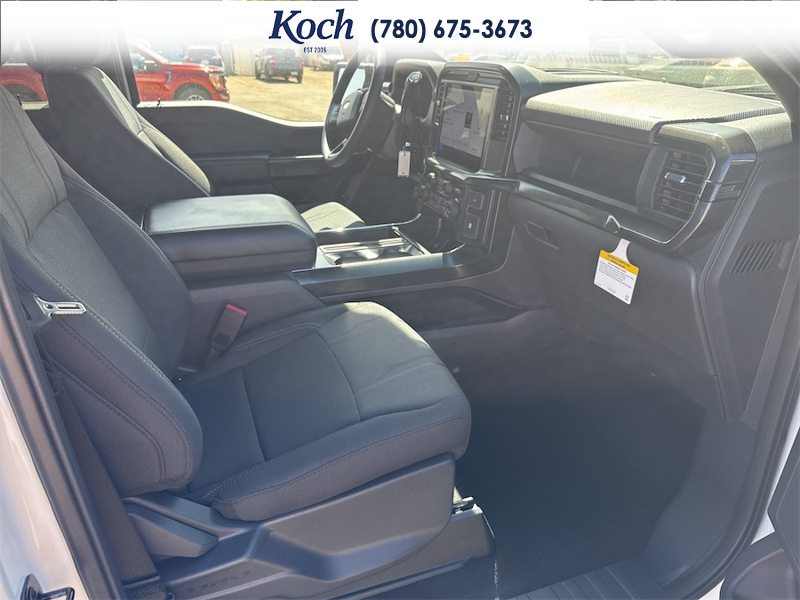 NEW 2026 Ford F-150 STX - Oxford White Exterior / BLACK ONYX/BLUE PREM LEATHER SEATS Interior - $60,901 - Stock #A26150 - VIN 1FTEW2LP5TKD67820 - Photo 21