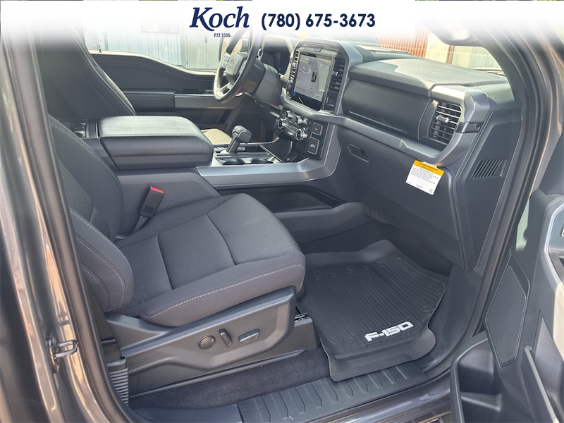 NEW 2026 Ford F-150 XLT - Carbonized Grey Metallic Exterior / BLACK, UNIQUE SPORT CLOTH 40/CONSOLE/40 FRONT-SEATS Interior - $72,098 - Stock #A26218 - VIN 1FTFW3L88TKE41539 - Photo 21