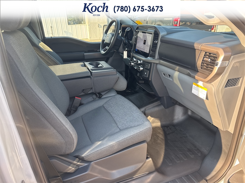 NEW 2026 Ford F-150 XLT - Oxford White Exterior / BLACK W/MEDIUM DARK SLATE, CLOTH 40/20/40 FRONT SEAT (M) Interior - $70,690 - Stock #A26228 - VIN 1FTFW3L88TKE54517 - Photo 21