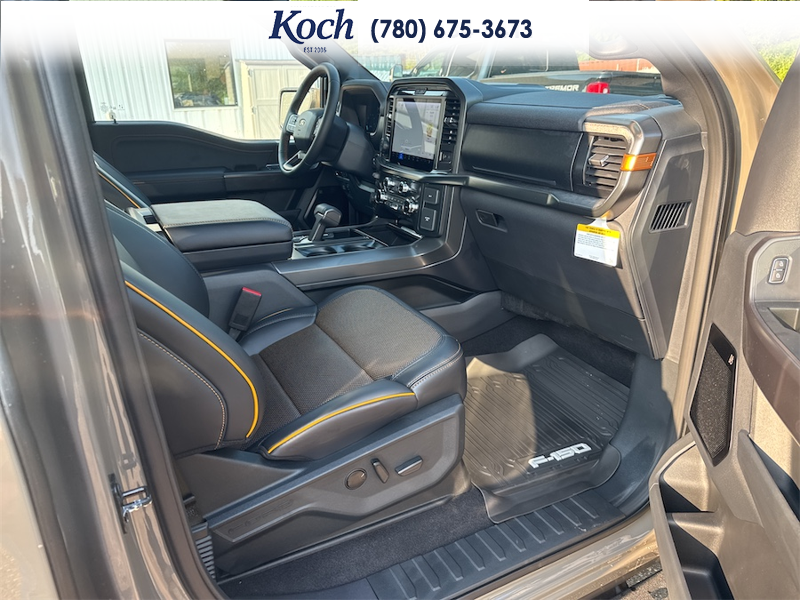NEW 2026 Ford F-150 Tremor - Marsh Grey Exterior / BLACK, UNIQUE TREMOR LEATHER-TRIMMED BUCKET SEATS Interior - $100,935 - Stock #A26222 - VIN 1FTFW4L87TFB48388 - Photo 21