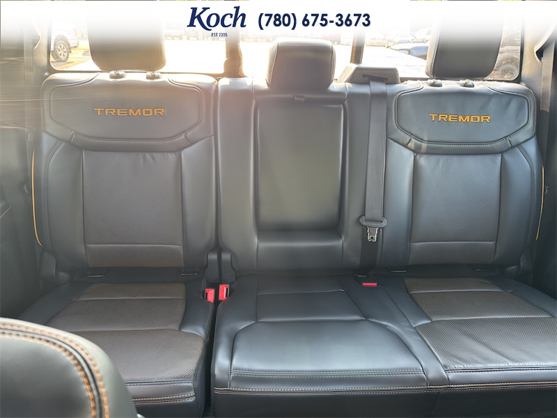 NEW 2026 Ford F-150 Tremor - Marsh Grey Exterior / BLACK, UNIQUE TREMOR LEATHER-TRIMMED BUCKET SEATS Interior - $100,935 - Stock #A26222 - VIN 1FTFW4L87TFB48388 - Photo 22