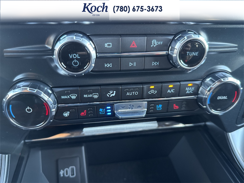 NEW 2026 Ford F-150 LARIAT - Agate Black Metallic Exterior / BLACK, ACTIVEX TRIMMED 40/CONSOLE/40 FRONT SEATS (B) Interior - $84,235 - Stock #A26216 - VIN 1FTFW5L82TKE41189 - Photo 24