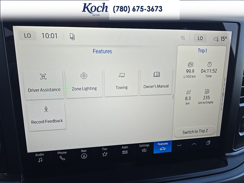 NEW 2026 Ford F-150 XLT - Iconic Silver Metallic Exterior / BLACK, UNIQUE SPORT CLOTH 40/CONSOLE/40 FRONT-SEATS Interior - $69,931 - Stock #A26081 - VIN 1FTFW3L8XTKD29213 - Photo 25