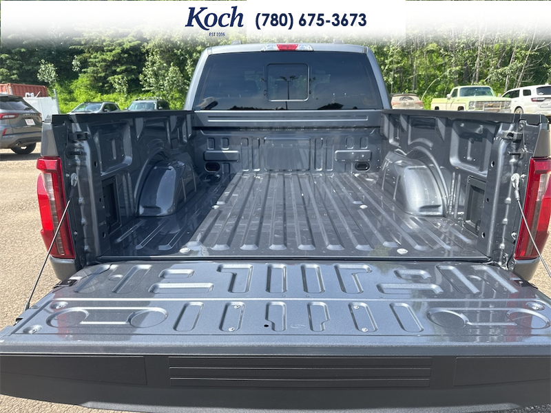 NEW 2026 Ford F-150 XLT - Carbonized Grey Metallic Exterior / BLACK, UNIQUE SPORT CLOTH 40/CONSOLE/40 FRONT-SEATS Interior - $72,098 - Stock #A26218 - VIN 1FTFW3L88TKE41539 - Photo 25