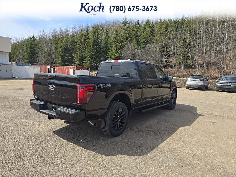 NEW 2026 Ford F-150 LARIAT - Agate Black Exterior / BLACK Interior - $83,435 - Stock #A26092 - VIN 1FTFW5L80TKD43875 - Photo 2