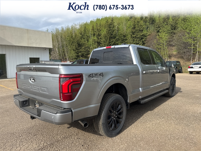 NEW 2026 Ford F-150 LARIAT - Iconic Silver Metallic Exterior / BLACK Interior - $82,185 - Stock #A26077 - VIN 1FTFW5L88TKD37502
