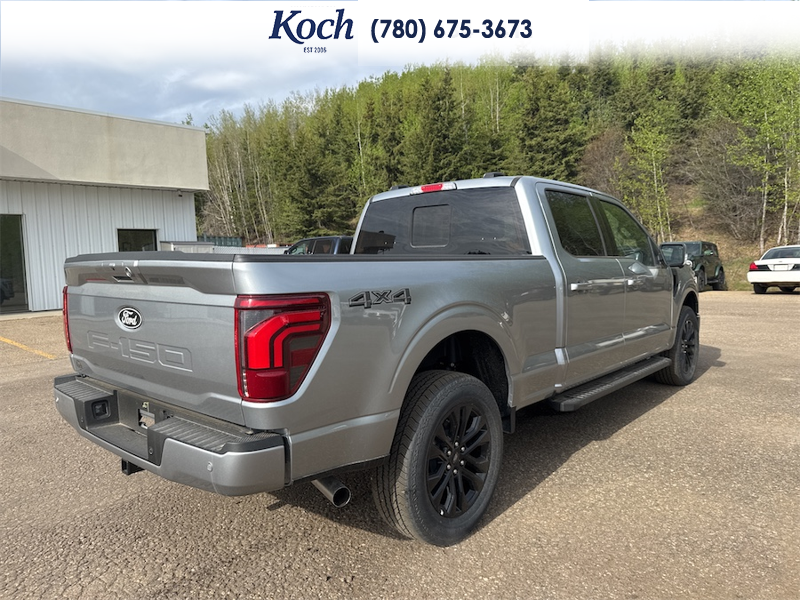 NEW 2026 Ford F-150 LARIAT - Iconic Silver Metallic Exterior / BLACK Interior - $77,297 - Stock #A26077 - VIN 1FTFW5L88TKD37502 - Photo 2