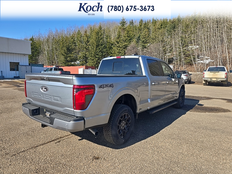 NEW 2026 Ford F-150 XLT - Iconic Silver Metallic Exterior / BLACK, UNIQUE SPORT CLOTH 40/CONSOLE/40 FRONT-SEATS Interior - $69,931 - Stock #A26081 - VIN 1FTFW3L8XTKD29213 - Photo 2