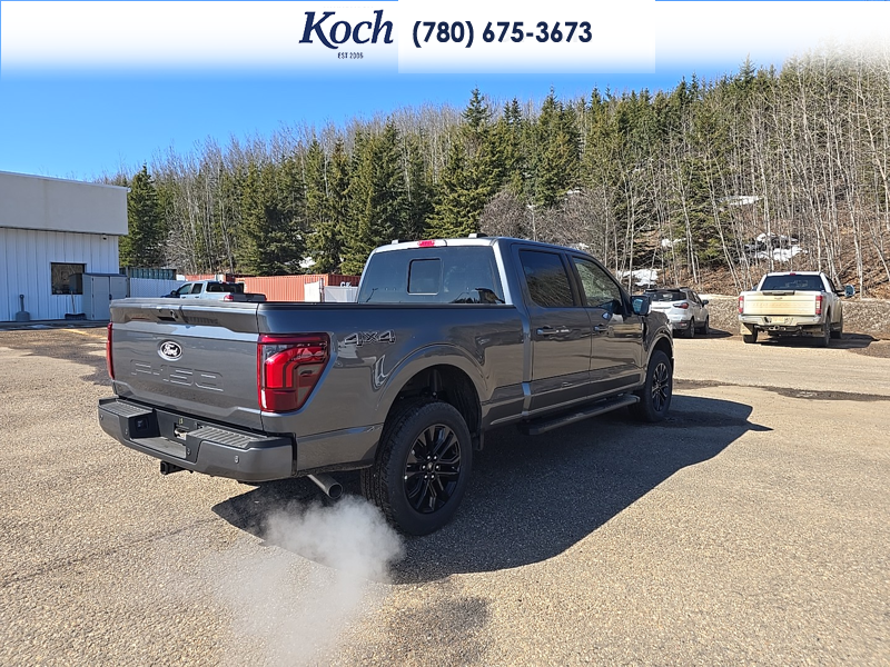 NEW 2026 Ford F-150 LARIAT - Carbonized Grey Metallic Exterior / BLACK Interior - $77,297 - Stock #A26087 - VIN 1FTFW5L86TKD29186 - Photo 2