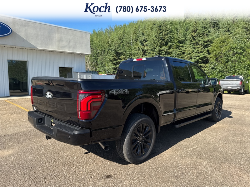 NEW 2026 Ford F-150 LARIAT - Agate Black Metallic Exterior / BLACK, ACTIVEX TRIMMED 40/CONSOLE/40 FRONT SEATS (B) Interior - $84,235 - Stock #A26216 - VIN 1FTFW5L82TKE41189 - Photo 2