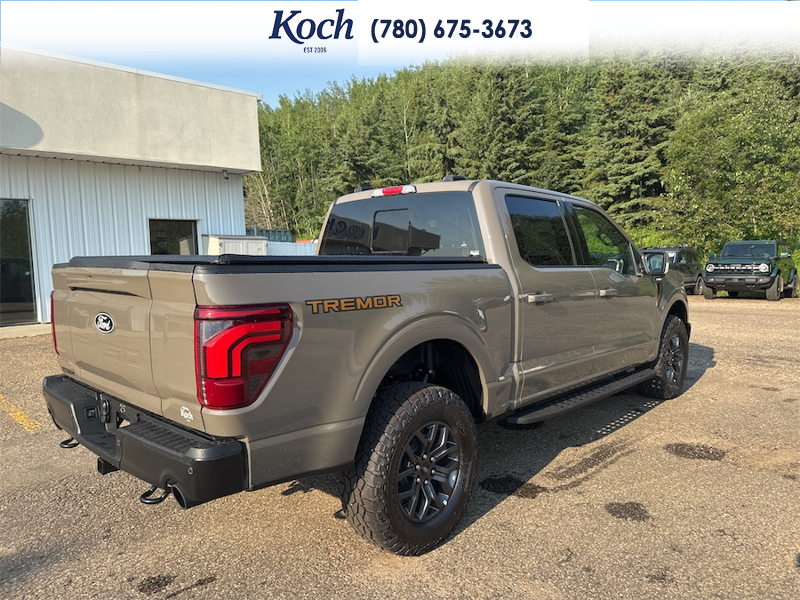 NEW 2026 Ford F-150 Tremor - Marsh Grey Exterior / BLACK, UNIQUE TREMOR LEATHER-TRIMMED BUCKET SEATS Interior - $100,935 - Stock #A26222 - VIN 1FTFW4L87TFB48388 - Photo 2