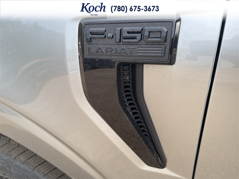 NEW 2026 Ford F-150 LARIAT - Iconic Silver Metallic Exterior / BLACK Interior - $77,297 - Stock #A26077 - VIN 1FTFW5L88TKD37502 - Photo 35