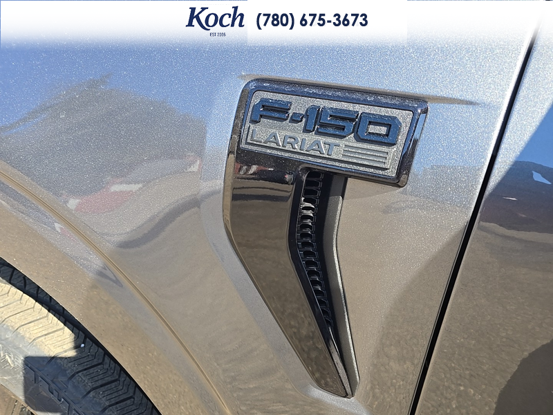 NEW 2026 Ford F-150 LARIAT - Carbonized Grey Metallic Exterior / BLACK Interior - $77,297 - Stock #A26087 - VIN 1FTFW5L86TKD29186 - Photo 35