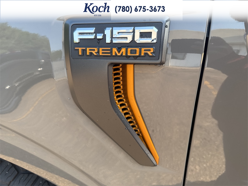NEW 2026 Ford F-150 Tremor - Marsh Grey Exterior / BLACK, UNIQUE TREMOR LEATHER-TRIMMED BUCKET SEATS Interior - $100,935 - Stock #A26222 - VIN 1FTFW4L87TFB48388 - Photo 37