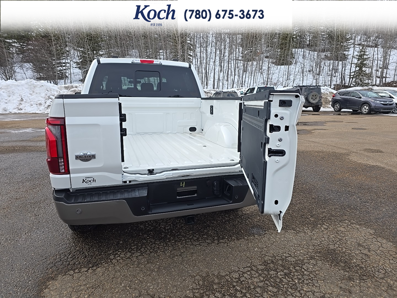 NEW 2026 Ford F-150 King Ranch - Star White Tri-coat Metallic Exterior / JAVA Interior - $97,055 - Stock #A26068 - VIN 1FTFW6L86TFA30702 - Photo 38