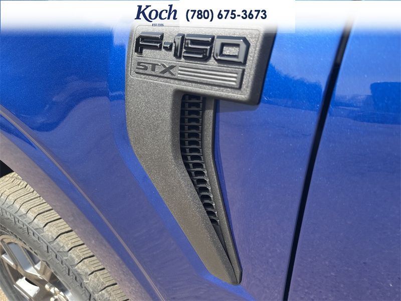 NEW 2026 Ford F-150 STX - Argon Blue Metallic Exterior / BLACK ONYX/BLUE PREM LEATHER SEATS Interior - $63,952 - Stock #A26161 - VIN 1FTEW2LP7TKD68368 - Photo 31