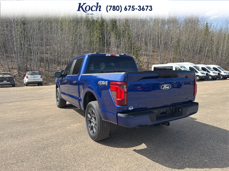 NEW 2026 Ford F-150 STX - Argon Blue Metallic Exterior / BLACK ONYX/BLUE PREM LEATHER SEATS Interior - $63,952 - Stock #A26161 - VIN 1FTEW2LP7TKD68368 - Photo 3