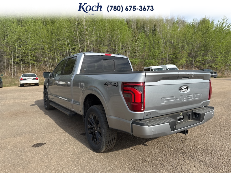 NEW 2026 Ford F-150 LARIAT - Iconic Silver Metallic Exterior / BLACK Interior - $83,435 - Stock #A26077 - VIN 1FTFW5L88TKD37502 - Photo 3