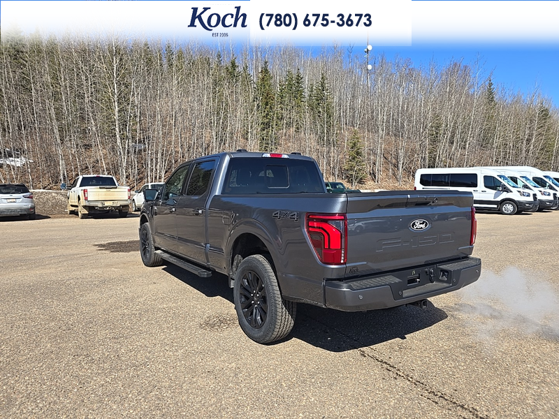 NEW 2026 Ford F-150 LARIAT - Carbonized Grey Metallic Exterior / BLACK Interior - $77,297 - Stock #A26087 - VIN 1FTFW5L86TKD29186 - Photo 3