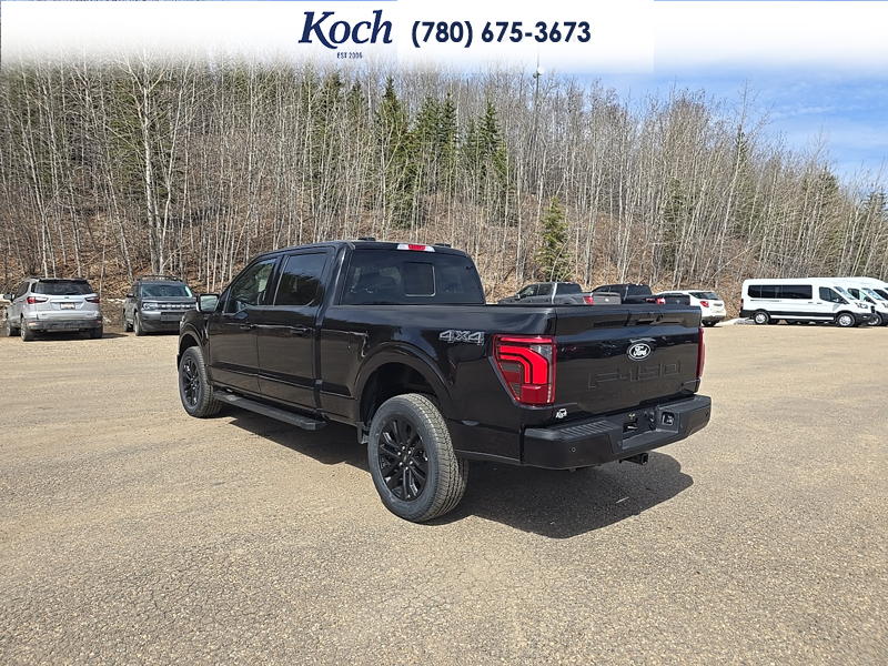 NEW 2026 Ford F-150 LARIAT - Agate Black Exterior / BLACK Interior - $77,297 - Stock #A26092 - VIN 1FTFW5L80TKD43875 - Photo 3