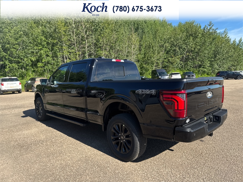 NEW 2026 Ford F-150 LARIAT - Agate Black Metallic Exterior / BLACK, ACTIVEX TRIMMED 40/CONSOLE/40 FRONT SEATS (B) Interior - $84,235 - Stock #A26216 - VIN 1FTFW5L82TKE41189 - Photo 3