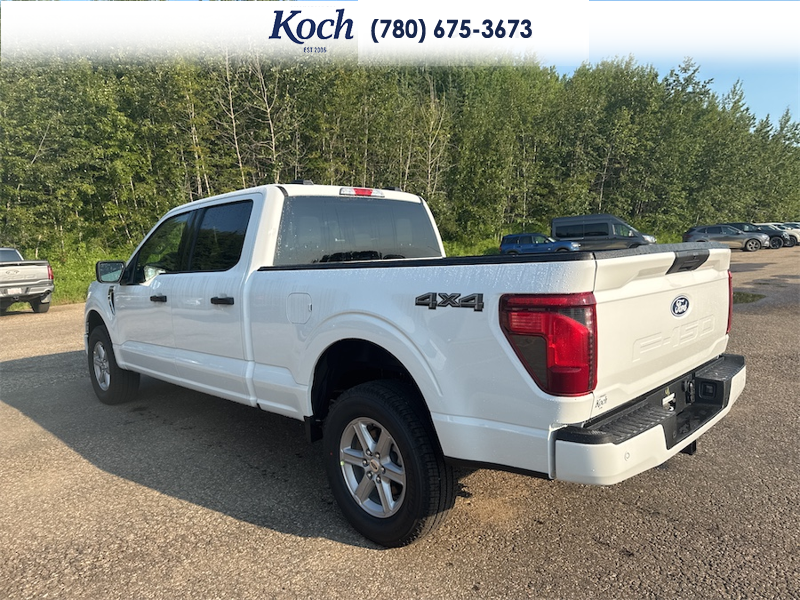 NEW 2026 Ford F-150 XLT - Oxford White Exterior / BLACK W/MEDIUM DARK SLATE, CLOTH 40/20/40 FRONT SEAT (M) Interior - $57,871 - Stock #A26228 - VIN 1FTFW3L88TKE54517 - Photo 3