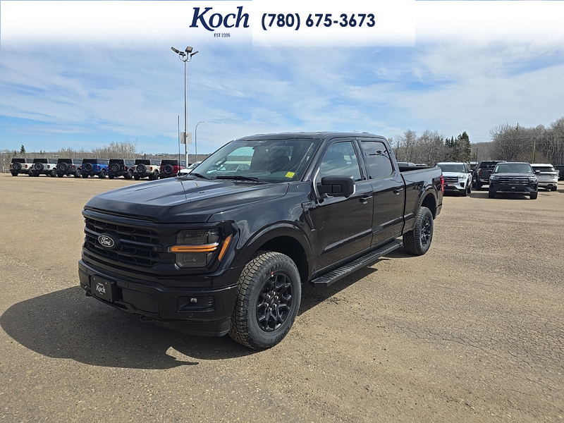 NEW 2026 Ford F-150 XLT - Agate Black Exterior / BLACK SPORT Interior - $76,005 - Stock #A26088 - VIN 1FTFW3L82TKD29576 - Photo 4