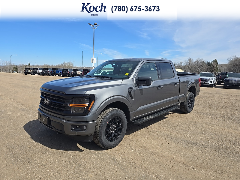 NEW 2026 Ford F-150 XLT - Carbonized Grey Metallic Exterior / BLACK SPORT Interior - $76,005 - Stock #A26090 - VIN 1FTFW3L82TKD29111 - Photo 4