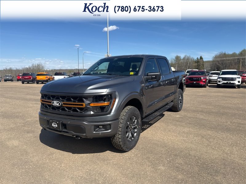 NEW 2026 Ford F-150 Tremor - Carbonized Grey Metallic Exterior / BLACK SPORT CLOTH Interior - $80,050 - Stock #A26143 - VIN 1FTFW4L89TFA70616 - Photo 4