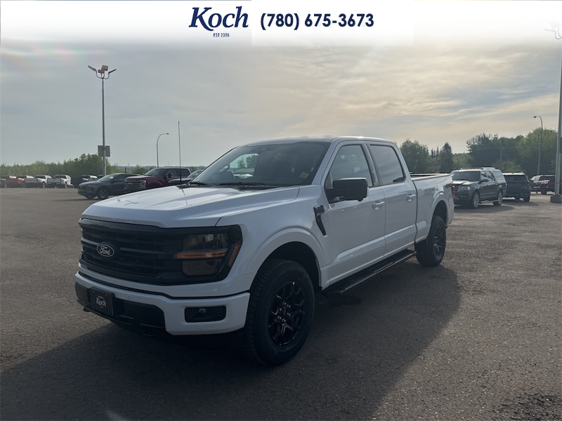 NEW 2026 Ford F-150 XLT - Oxford White Exterior / BLACK SPORT Interior - $76,805 - Stock #A26186 - VIN 1FTFW3L81TKD83404 - Photo 4