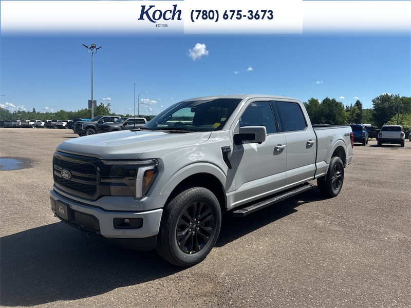 NEW 2026 Ford F-150 LARIAT - Avalanche Exterior / BLACK, ACTIVEX TRIMMED 40/CONSOLE/40 FRONT SEATS (B) Interior - $84,235 - Stock #A26209 - VIN 1FTFW5L88TKE41021 - Photo 4
