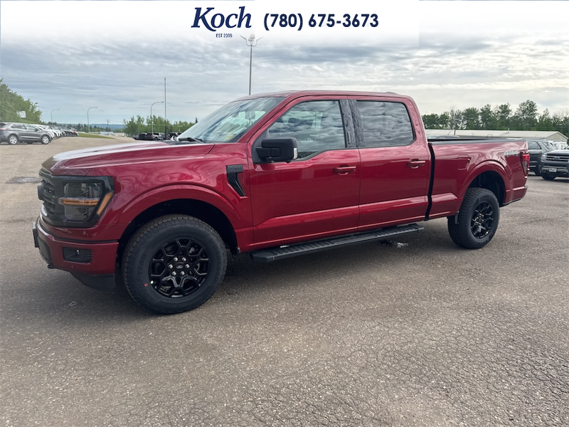 NEW 2026 Ford F-150 XLT - Ruby Red Metallic Tinted Clearcoat Exterior - $70,459 - Stock #A26100 - VIN 1FTFW3L84TKD52776 - Photo 5
