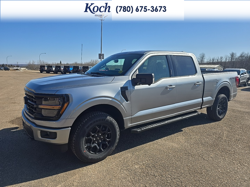 NEW 2026 Ford F-150 XLT - Iconic Silver Metallic Exterior / BLACK, UNIQUE SPORT CLOTH 40/CONSOLE/40 FRONT-SEATS Interior - $69,931 - Stock #A26081 - VIN 1FTFW3L8XTKD29213 - Photo 5