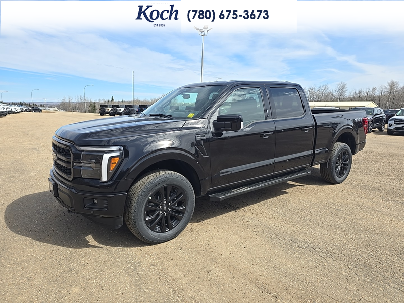 NEW 2026 Ford F-150 LARIAT - Agate Black Exterior / BLACK Interior - $77,297 - Stock #A26092 - VIN 1FTFW5L80TKD43875 - Photo 5