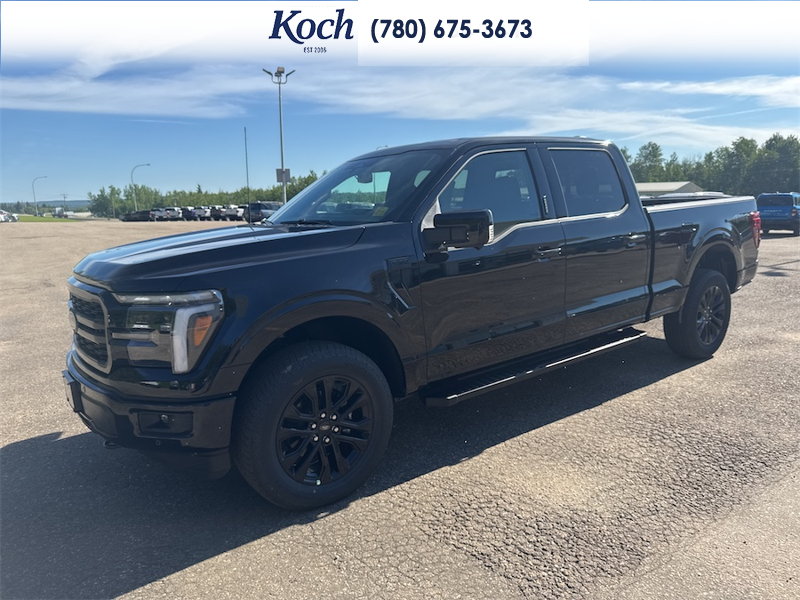 NEW 2026 Ford F-150 LARIAT - Agate Black Metallic Exterior / BLACK, ACTIVEX TRIMMED 40/CONSOLE/40 FRONT SEATS (B) Interior - $84,235 - Stock #A26216 - VIN 1FTFW5L82TKE41189 - Photo 5