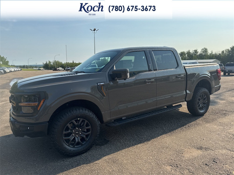 NEW 2026 Ford F-150 Tremor - Marsh Grey Exterior / BLACK, UNIQUE TREMOR LEATHER-TRIMMED BUCKET SEATS Interior - $100,935 - Stock #A26222 - VIN 1FTFW4L87TFB48388 - Photo 5