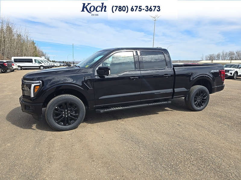 NEW 2026 Ford F-150 LARIAT - Agate Black Exterior / BLACK Interior - $83,435 - Stock #A26092 - VIN 1FTFW5L80TKD43875 - Photo 6