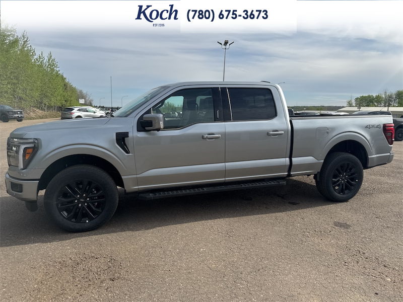 NEW 2026 Ford F-150 LARIAT - Iconic Silver Metallic Exterior / BLACK Interior - $77,297 - Stock #A26077 - VIN 1FTFW5L88TKD37502 - Photo 6
