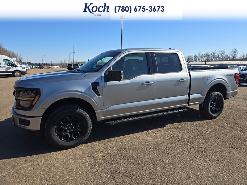 NEW 2026 Ford F-150 XLT - Iconic Silver Metallic Exterior / BLACK, UNIQUE SPORT CLOTH 40/CONSOLE/40 FRONT-SEATS Interior - $69,931 - Stock #A26081 - VIN 1FTFW3L8XTKD29213 - Photo 6