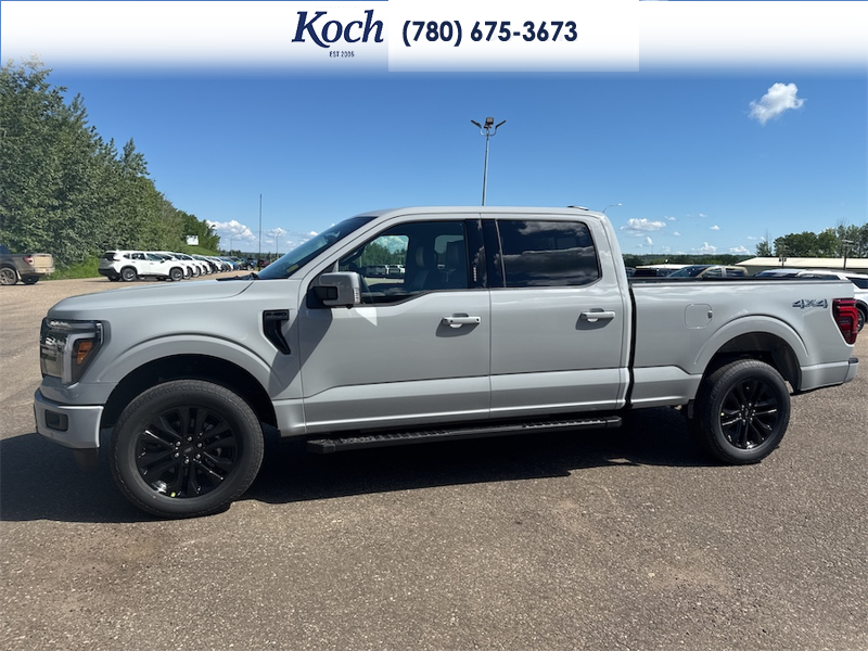 NEW 2026 Ford F-150 LARIAT - Avalanche Exterior / BLACK, ACTIVEX TRIMMED 40/CONSOLE/40 FRONT SEATS (B) Interior - $84,235 - Stock #A26209 - VIN 1FTFW5L88TKE41021 - Photo 6