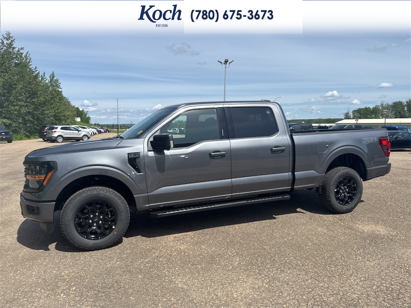 NEW 2026 Ford F-150 XLT - Carbonized Grey Metallic Exterior / BLACK, UNIQUE SPORT CLOTH 40/CONSOLE/40 FRONT-SEATS Interior - $72,098 - Stock #A26218 - VIN 1FTFW3L88TKE41539 - Photo 6