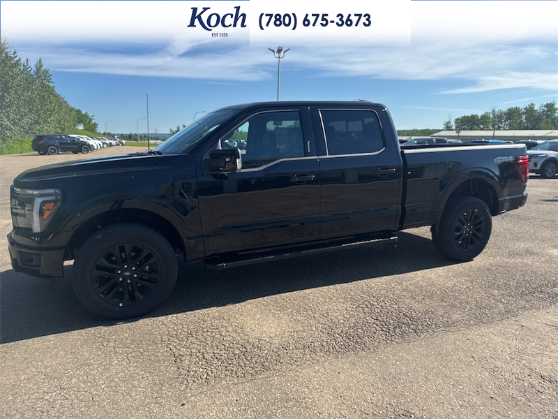 NEW 2026 Ford F-150 LARIAT - Agate Black Metallic Exterior / BLACK, ACTIVEX TRIMMED 40/CONSOLE/40 FRONT SEATS (B) Interior - $84,235 - Stock #A26216 - VIN 1FTFW5L82TKE41189 - Photo 6