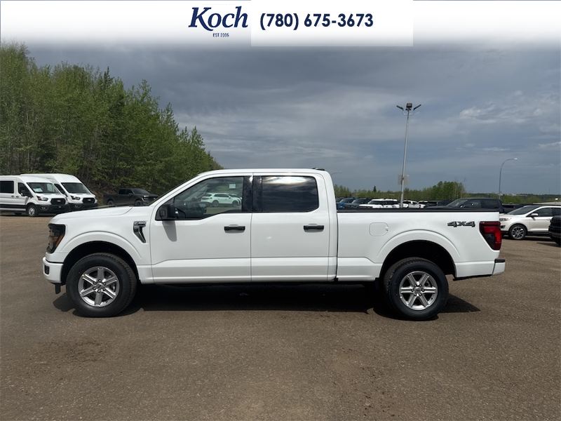 NEW 2026 Ford F-150 XLT - Oxford White Exterior / DARK SLATE CLOTH Interior - $67,740 - Stock #A26184 - VIN 1FTFW3L89TKD81786 - Photo 7