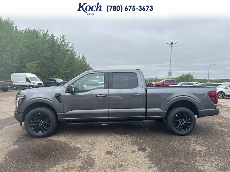 NEW 2026 Ford F-150 LARIAT - Carbonized Grey Metallic Exterior / BLACK Interior - $84,235 - Stock #A26187 - VIN 1FTFW5L81TKD65772 - Photo 7