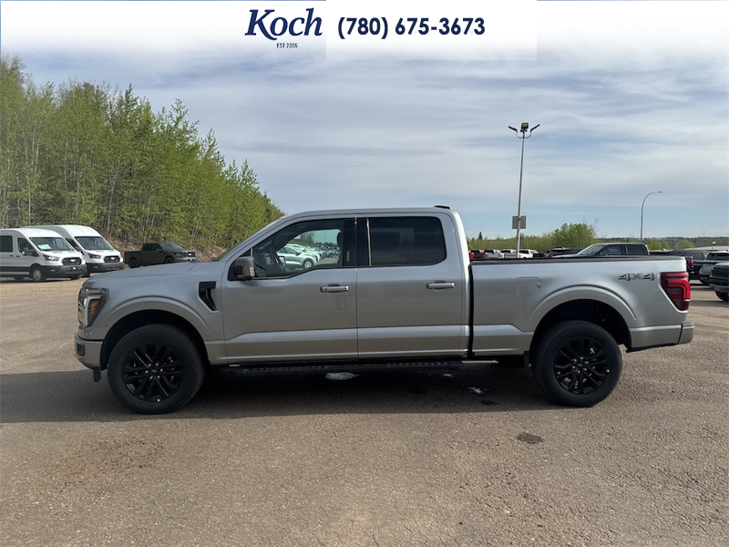 NEW 2026 Ford F-150 LARIAT - Iconic Silver Metallic Exterior / BLACK Interior - $77,297 - Stock #A26077 - VIN 1FTFW5L88TKD37502 - Photo 7