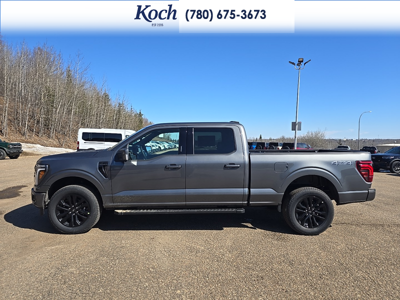 NEW 2026 Ford F-150 LARIAT - Carbonized Grey Metallic Exterior / BLACK Interior - $77,297 - Stock #A26087 - VIN 1FTFW5L86TKD29186 - Photo 7