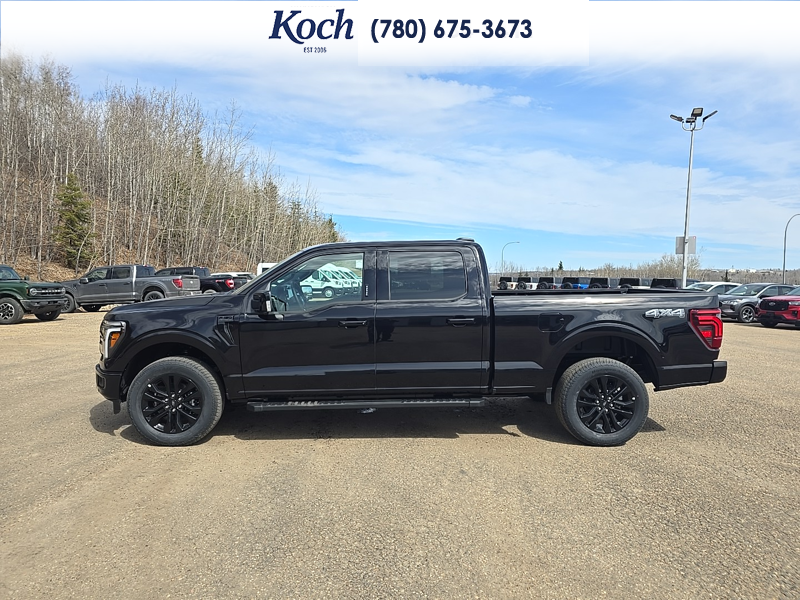 NEW 2026 Ford F-150 LARIAT - Agate Black Exterior / BLACK Interior - $77,297 - Stock #A26092 - VIN 1FTFW5L80TKD43875 - Photo 7