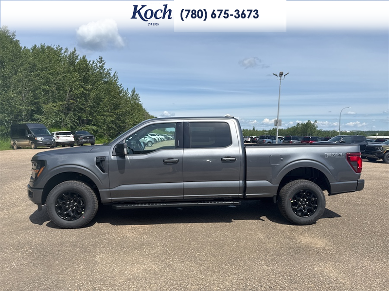 NEW 2026 Ford F-150 XLT - Carbonized Grey Metallic Exterior / BLACK, UNIQUE SPORT CLOTH 40/CONSOLE/40 FRONT-SEATS Interior - $72,098 - Stock #A26218 - VIN 1FTFW3L88TKE41539 - Photo 7