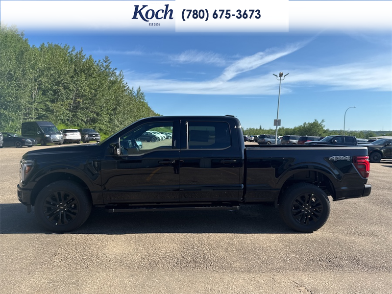 NEW 2026 Ford F-150 LARIAT - Agate Black Metallic Exterior / BLACK, ACTIVEX TRIMMED 40/CONSOLE/40 FRONT SEATS (B) Interior - $84,235 - Stock #A26216 - VIN 1FTFW5L82TKE41189 - Photo 7