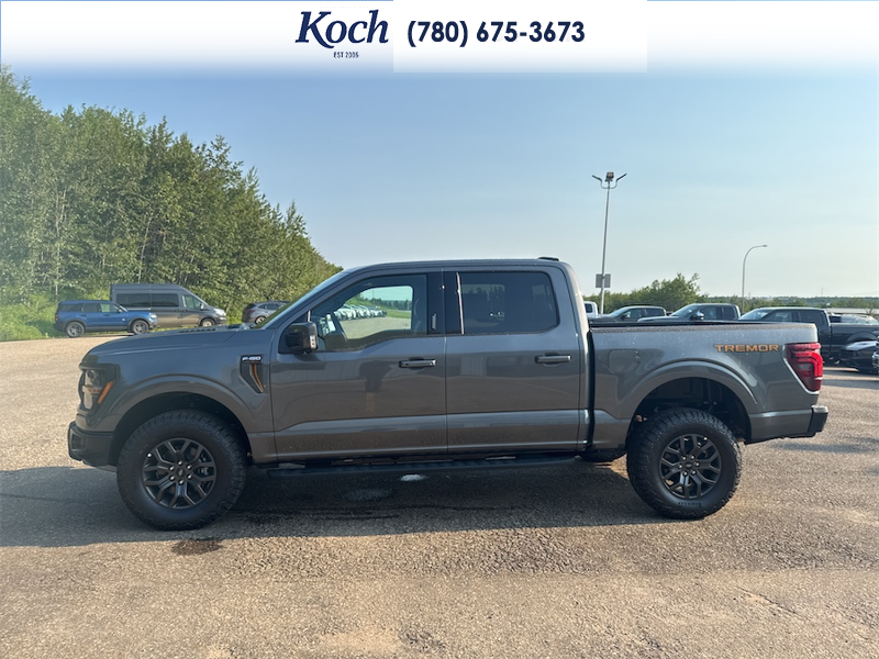 NEW 2026 Ford F-150 Tremor - Carbonized Grey Metallic Exterior / BLACK, UNIQUE TREMOR LEATHER-TRIMMED BUCKET SEATS Interior - $88,012 - Stock #A26219 - VIN 1FTFW4L8XTFB45534 - Photo 7
